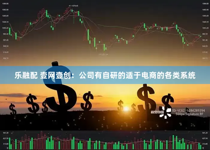 乐融配 壹网壹创：公司有自研的适于电商的各类系统